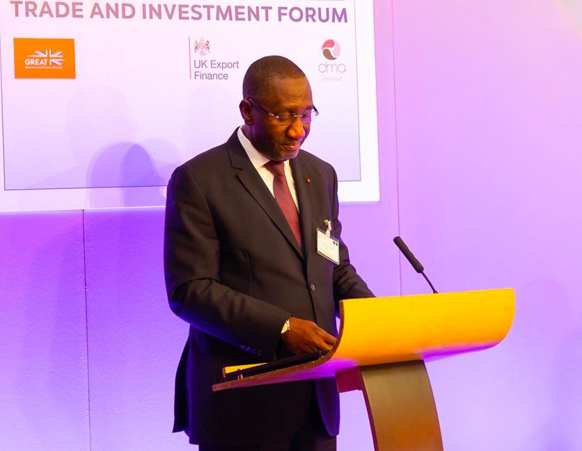 Forum des investissements Royaume Uni-Afrique de l’Ouest et Afrique centrale à Londres / Souleymane Diarrassouba vend la Côte d’Ivoire