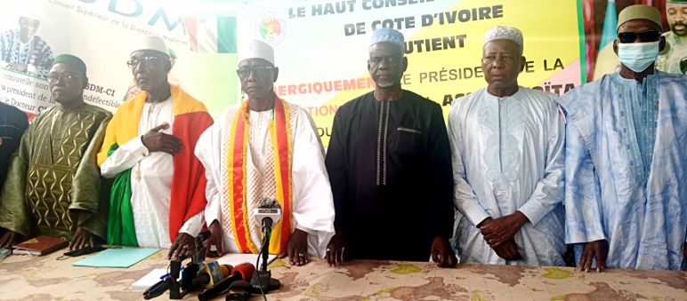 Crise au Mali / La communauté malienne en Côte d'Ivoire apporte son soutien au colonel Assimi Goïta