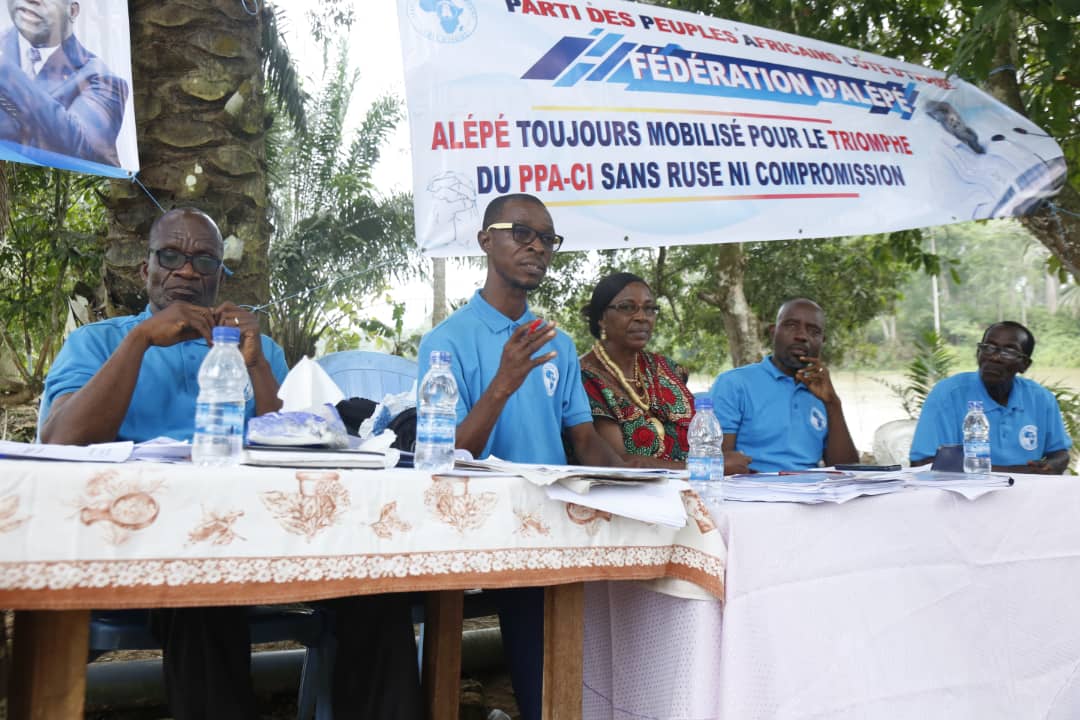 Distinction des militants loyaux / La fédération PPA-CI d'Alépé célèbre ses acteurs le 23 avril