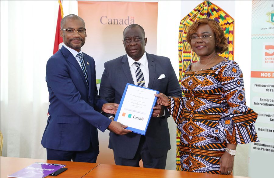 PND 2021-2025 / La Côte d’Ivoire et le Canada signent un mémorandum et neuf projets d'un montant de 25 milliards FCFA