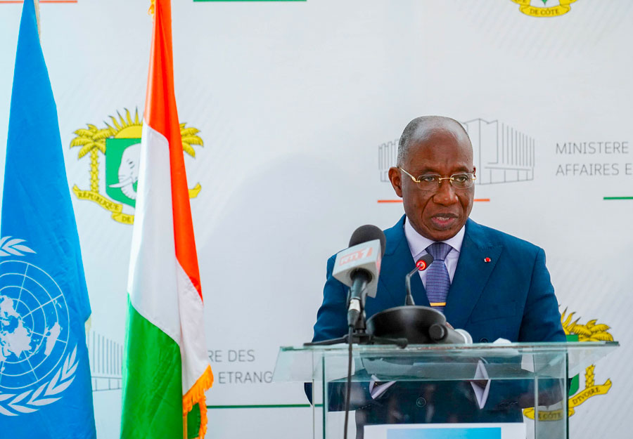 Colloque du "Sommet de l'avenir" / Le ministre Léon Kacou Adom réaffirme la disponibilité de la Côte d'Ivoire à atteindre les objectifs communs