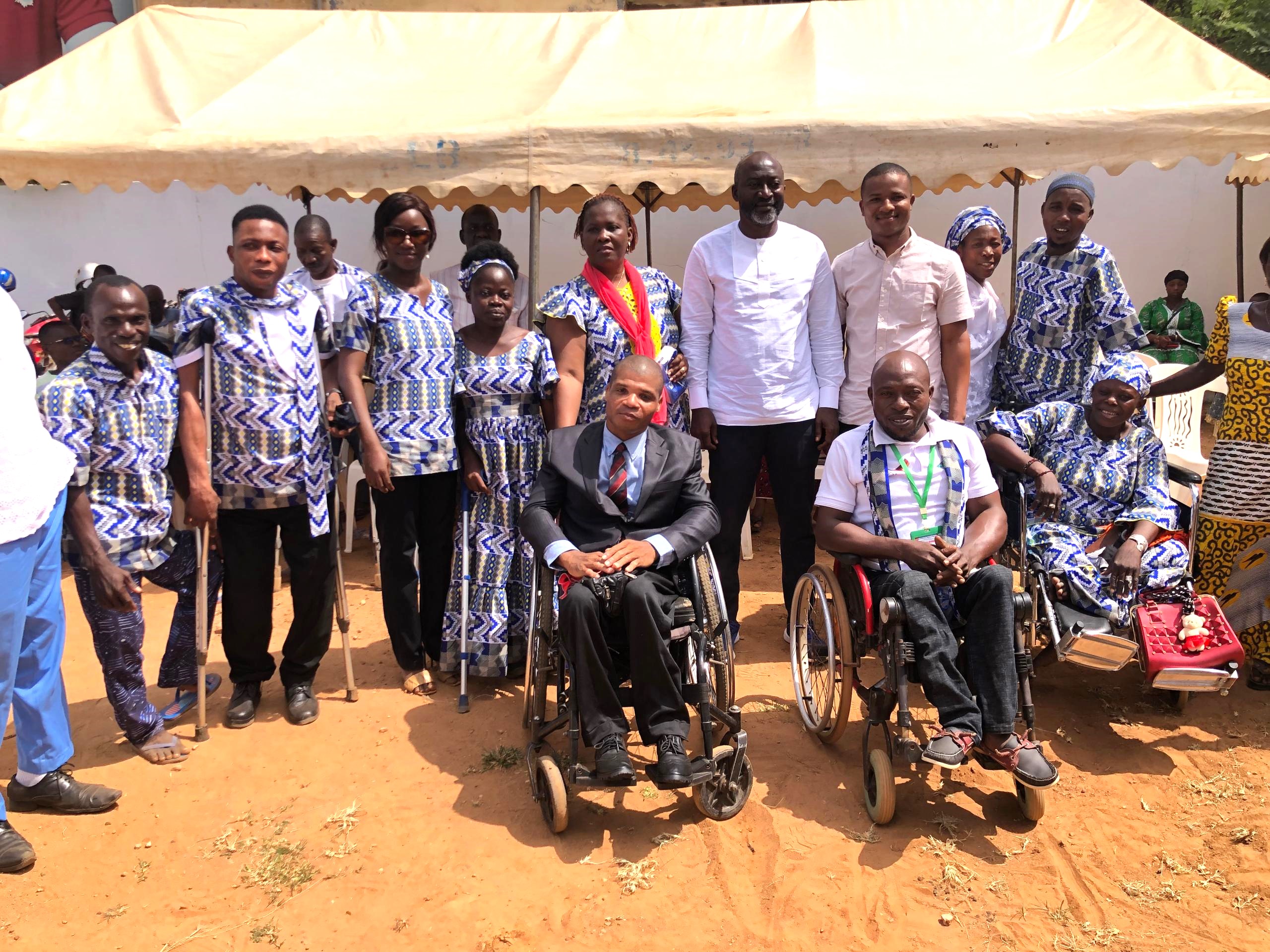 Handi Garba / Un garba spécial pour la collecte de fonds en faveur des personnes en situation de handicap à Abengourou
