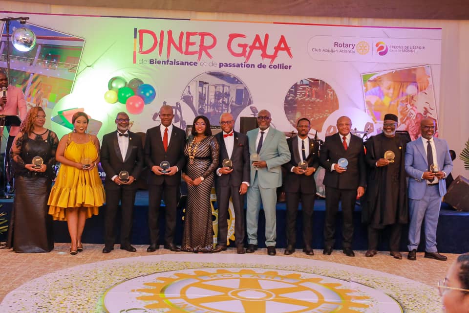 Gala de bienfaisance / le Rotary club Abidjan Atlantis se mobilise pour les enfants handicapés