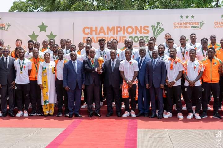 Vainqueurs de la CAN 2023 / Le Président de la République offre plus de trois milliards de Fcfa aux Eléphants