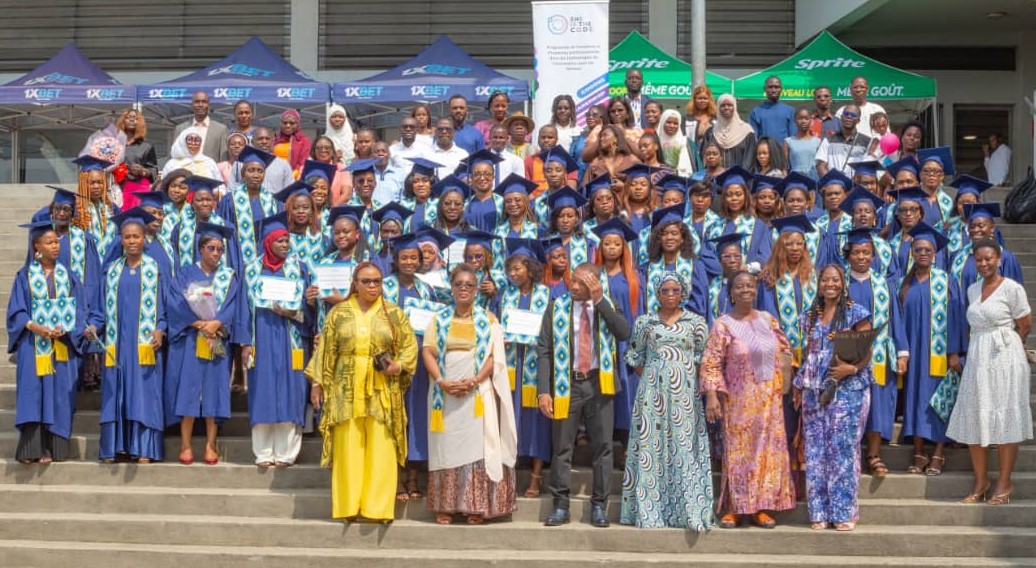 Informatique et digital / 78 femmes de la promotion 16 du programme She is the Code reçoivent leurs diplômes