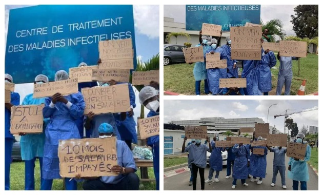 Centre Covid-19 de Yopougon / Des médecins réclament 10 mois de salaires impayés
