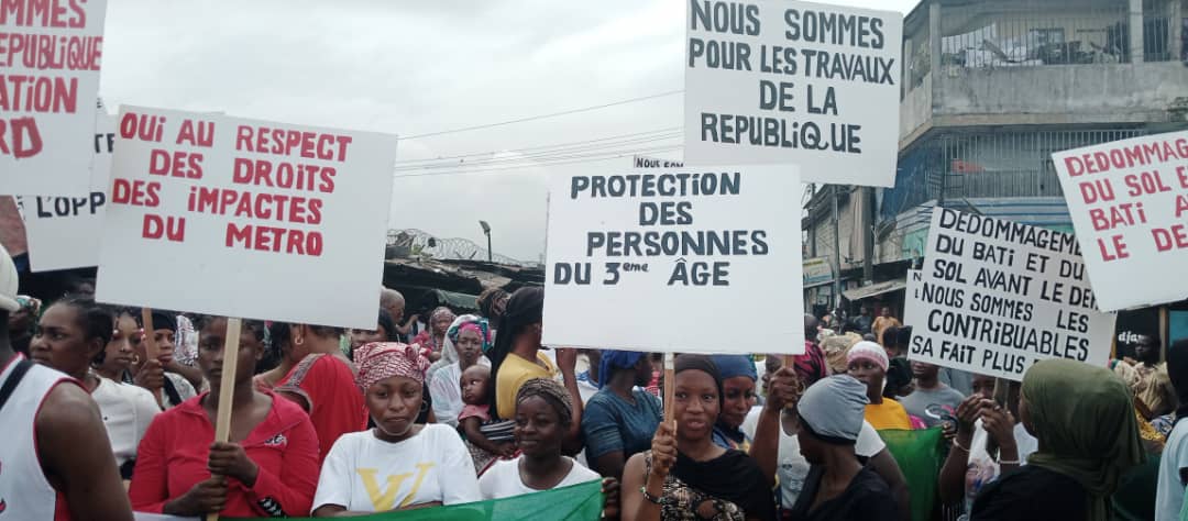 Métro d’Abidjan / Les populations d’Adjamé réclament dédommagement